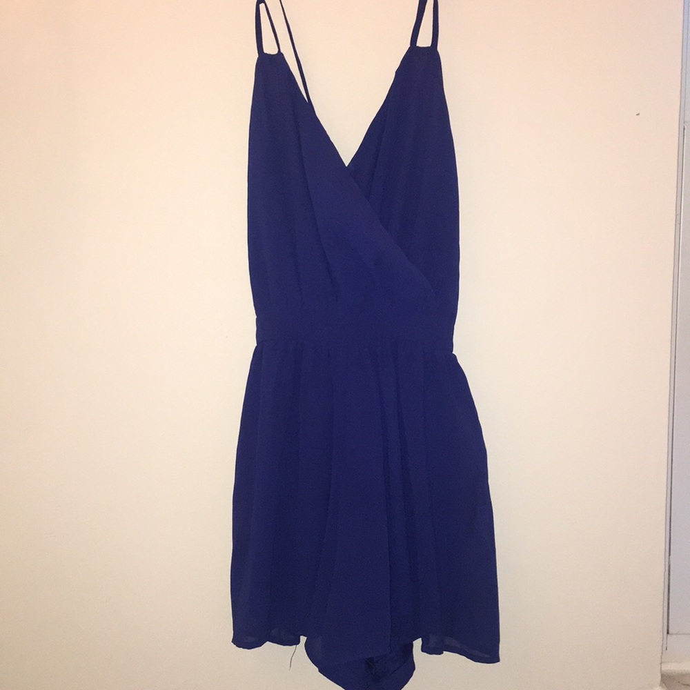 Windsor Cobalt Blue Romper